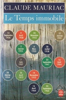 Le Temps immobile - couverture livre occasion