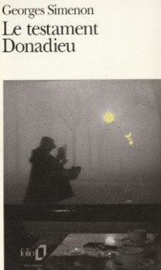 couverture de 'Le testament Donadieu' - couverture livre occasion