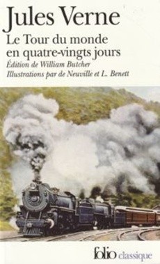 Le Tour du monde en quatre-vingt jours - couverture livre occasion