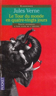 Le Tour du monde en quatre-vingt jours - couverture livre occasion