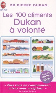 Les 100 aliments Dukan à volonté - couverture livre occasion