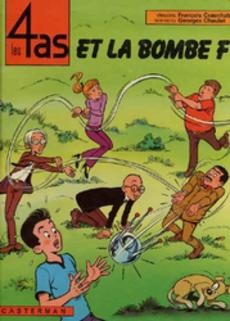 Les 4 as et la bombe F - couverture livre occasion