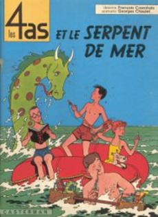 Les 4 as et le serpent de mer - couverture livre occasion