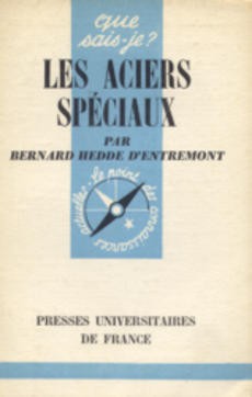 Les aciers spéciaux - couverture livre occasion