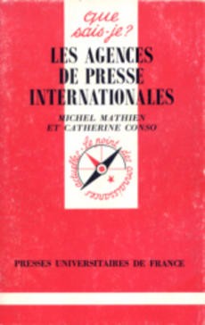 Les agences de presse internationales - couverture livre occasion