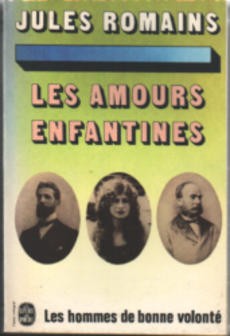 couverture de 'Les amours enfantines' - couverture livre occasion