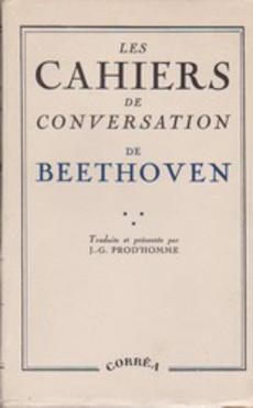 Les cahiers de conversation de Beethoven - couverture livre occasion