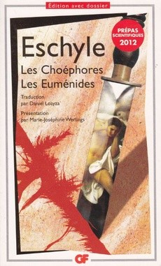 Les Choéphores - Les Euménides - couverture livre occasion
