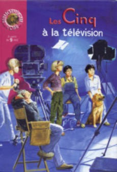 Les cinq à la télévision - couverture livre occasion