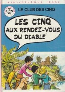 Les Cinq aux rendez-vous du diable - couverture livre occasion