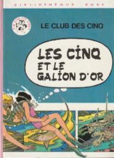 Les Cinq et le galion d'or - couverture livre occasion