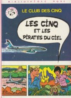 Les cinq et les pirates du ciel - couverture livre occasion
