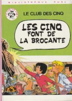 Les Cinq font de la brocante - couverture livre occasion