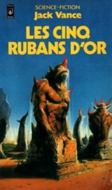 couverture de 'Les cinq rubans d'or' - couverture livre occasion