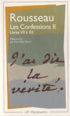 Les Confessions II - couverture livre occasion