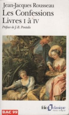 Les Confessions- Livre I à IV - couverture livre occasion