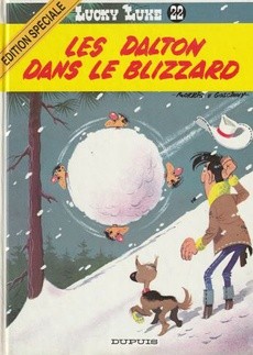 Les Dalton dans le blizzard - couverture livre occasion