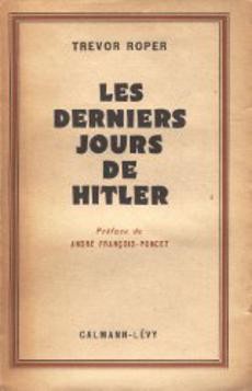 Les derniers jours de Hitler - couverture livre occasion