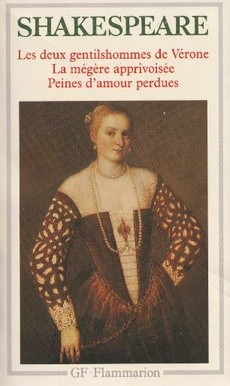 couverture de 'Les deux gentilshommes de Vérone' - couverture livre occasion