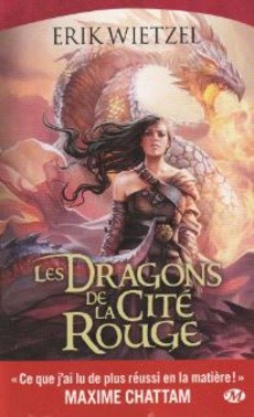 Les Dragons de la Cité Rouge - couverture livre occasion