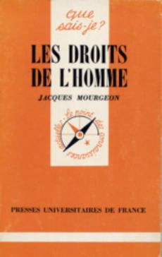 couverture de 'Les droits de l'homme' - couverture livre occasion