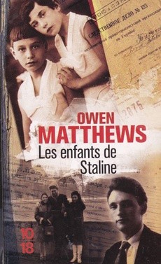 Les enfants de Staline - couverture livre occasion