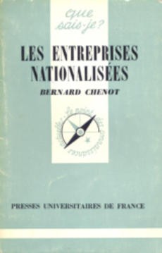 Les Entreprises Nationalisées - couverture livre occasion