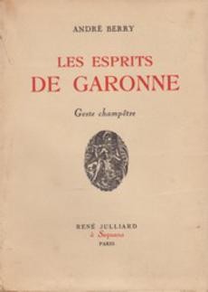 Les esprits de Garonne - couverture livre occasion