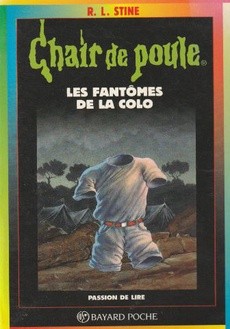 couverture de 'Les fantômes de la colo' - couverture livre occasion