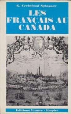 Les français au Canada - couverture livre occasion