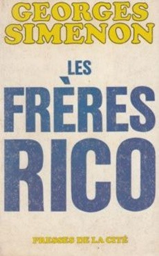Les frères Rico - couverture livre occasion
