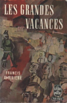 couverture de 'Les grandes vacances' - couverture livre occasion