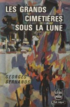 couverture de 'Les grands cimetières sous la lune' - couverture livre occasion