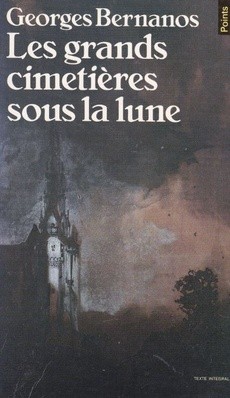 Les grands cimetières sous la lune - couverture livre occasion