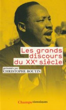 Les grands discours du XXe siècle - couverture livre occasion
