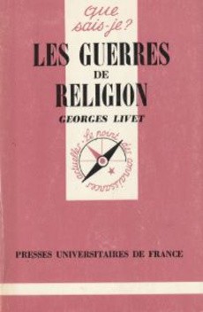 Les guerres de religion - couverture livre occasion