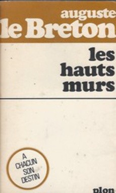 couverture de 'Les hauts murs' - couverture livre occasion