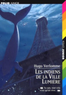 Les indiens de la ville lumière - couverture livre occasion