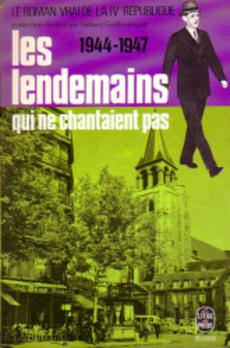 Les lendemains qui ne chantaient pas - couverture livre occasion