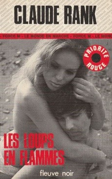 Les loups en flamme - couverture livre occasion