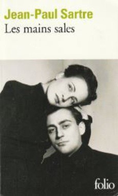 couverture de 'Les mains sales' - couverture livre occasion