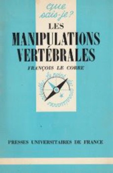 Les manipulations vertébrales - couverture livre occasion