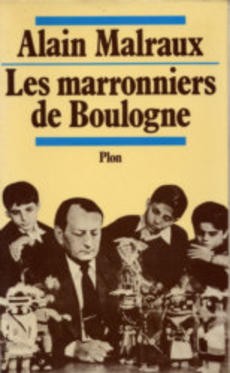 Les marronniers de Boulogne - couverture livre occasion