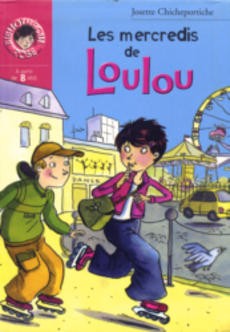 couverture de 'Les mercredis de Loulou' - couverture livre occasion