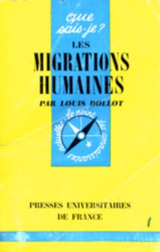 Les migrations humaines - couverture livre occasion