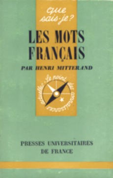 Les mots français - couverture livre occasion