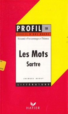 Les Mots / Sartre - couverture livre occasion