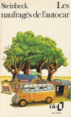 Les naufragés de l'autocar - couverture livre occasion