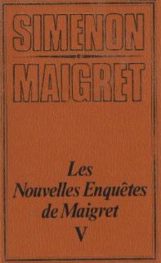 couverture de 'Les Nouvelles Enquêtes de Maigret V' - couverture livre occasion
