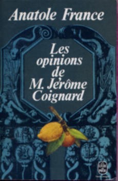Les opinions de M. Jérôme Coignard - couverture livre occasion